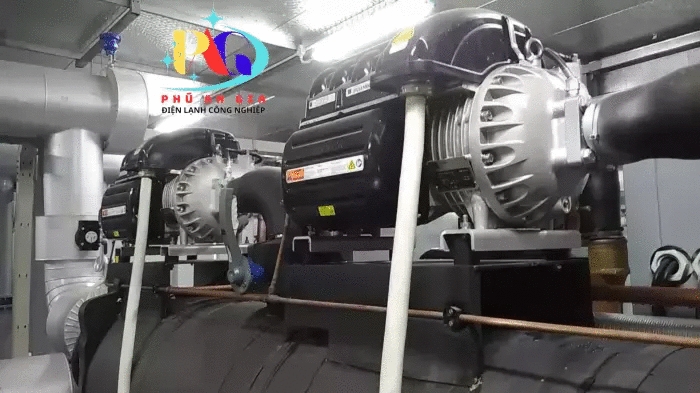 Lắp đặt chiller