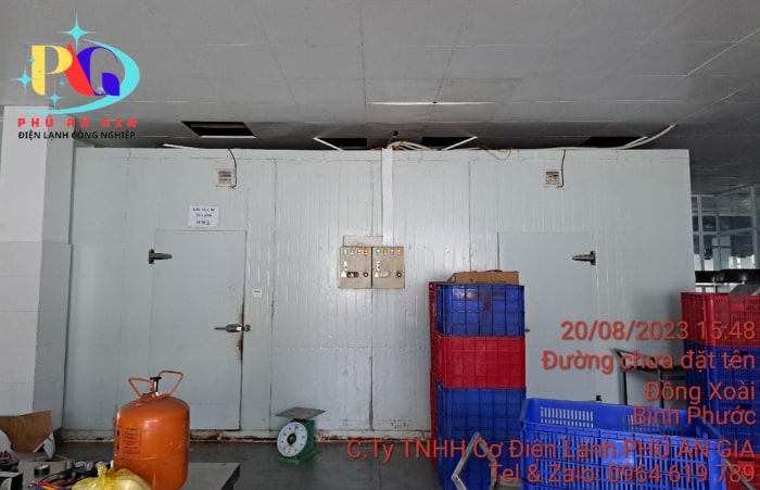 Lắp đặt kho lạnh thực phẩm