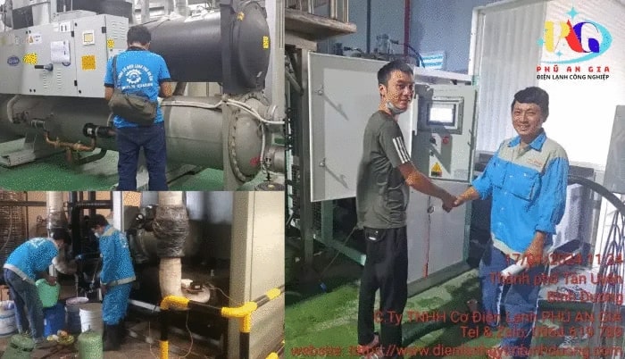 Sửa chiller làm lạnh nước