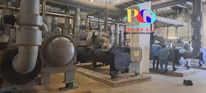 Sửa máy chiller tại Đồng Xoài