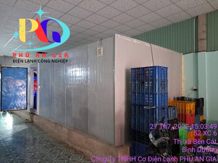 Thiết kế kho lạnh mini